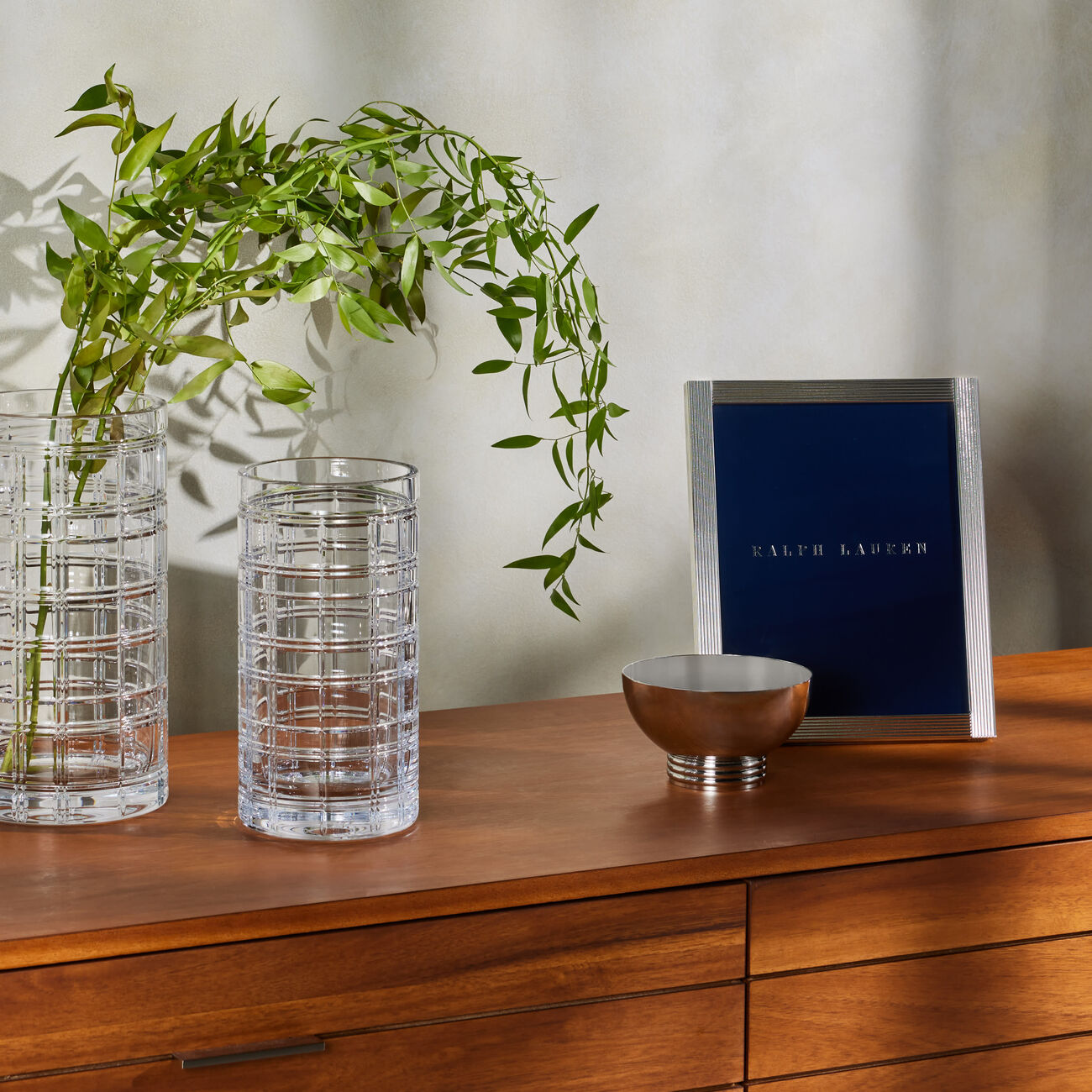 رالف لورين هوم وعاء المكسرات ثورب من الستانلس ستيل