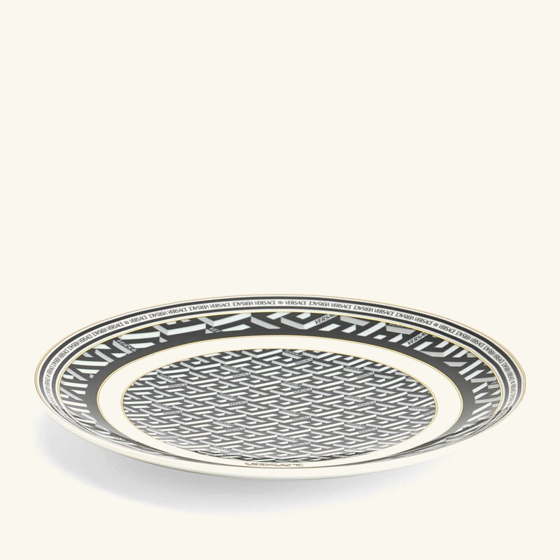 فيرساتشي طبق الخبز والزبدة لا جريكا سيغنتشر دائري 16 سم