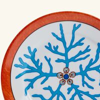 Lagon Dessert Plate Round Blue 21cm pinto paris lagon dessert plate round blue 21cm