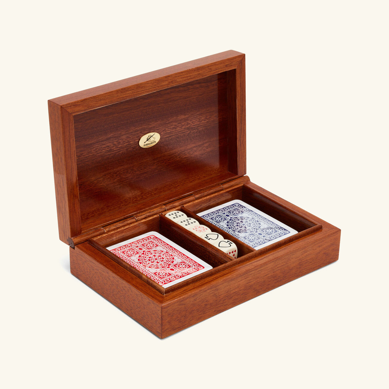 fornasetti visi playing card box