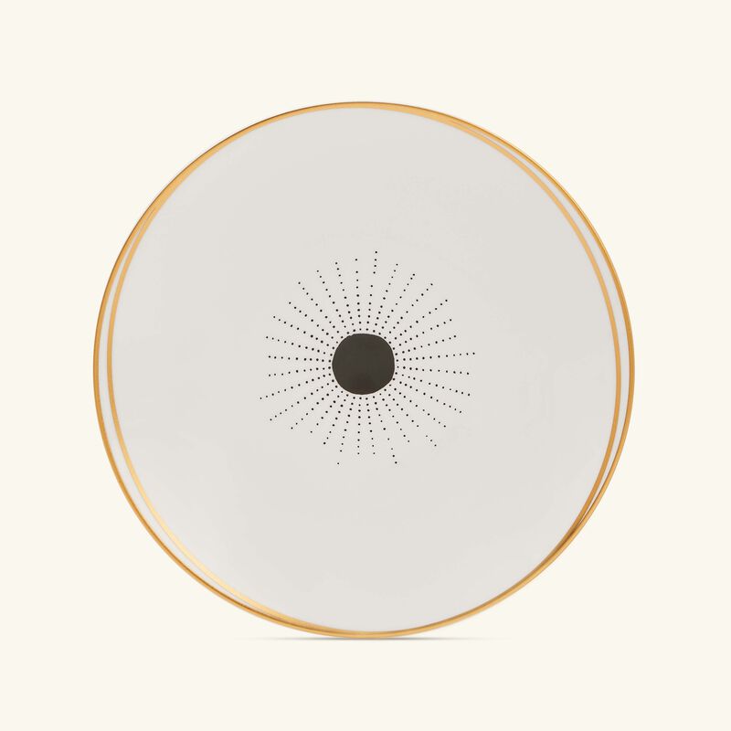 Aboro Salad Plate Round White 21cm bernardaud aboro salad plate round white 21cm