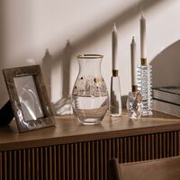 دملاج مزهرية حياة صغيرة بلون ذهبي