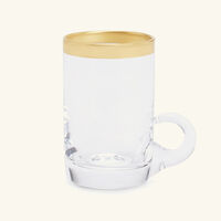 Amour Arabic Tea Cup & Saucer Clear villari amour arabic tea cup saucer clear