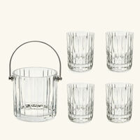 baccarat harmonie drinking glass clear set of 2