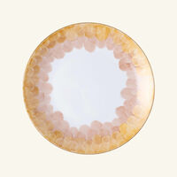 Cercle D'écailles Dinner Plate Round Pink 26cm marie daage cercle d cailles dinner plate round pink 26cm