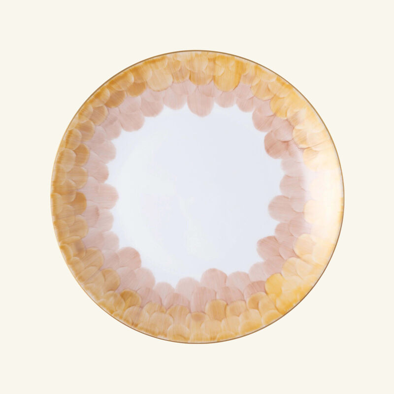 Cercle D'écailles Dinner Plate Round Pink 26cm marie daage cercle d cailles dinner plate round pink 26cm