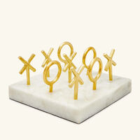 Brass Tic-Tac-Toe Set jonathan adler brass tic tac toe set
