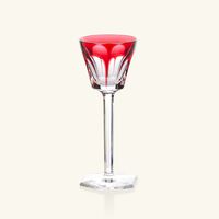 baccarat harcourt rhine wine glass pink