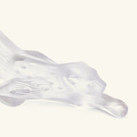 lalique zeila panther sculpture small clear