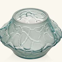 Terramineral Caldera Vase Votive Round Mini Blue lalique terramineral caldera vase votive round mini blue