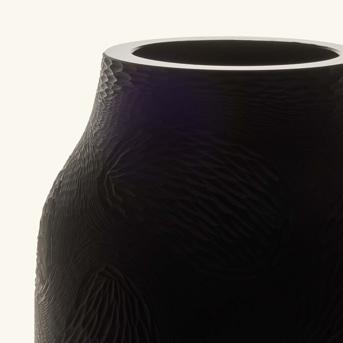 روكل مزهرية هيروين ميريه مستديرة كبيرة باللون الدخاني