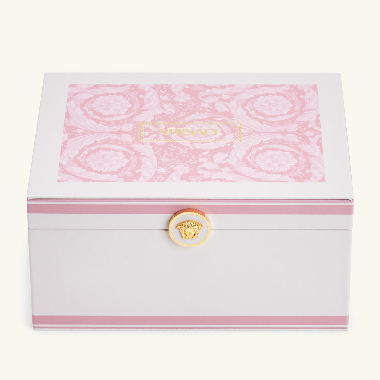 Barocco Jewelry Box Medium Pink versace barocco jewelry box medium pink