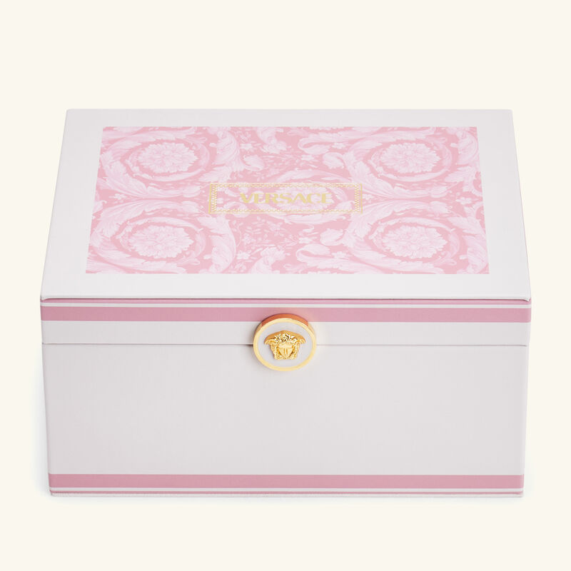 Barocco Jewelry Box Medium Pink versace barocco jewelry box medium pink