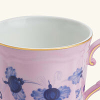 ginori 1735 oriente italiano azalea mug pink