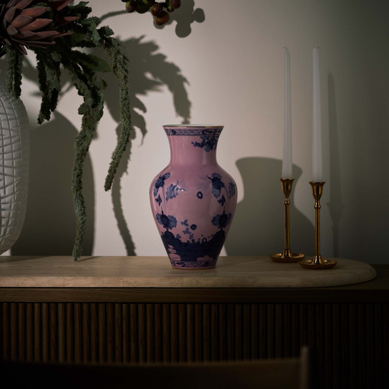 Ming Vase Medium Pink ginori 1735 ming vase medium pink