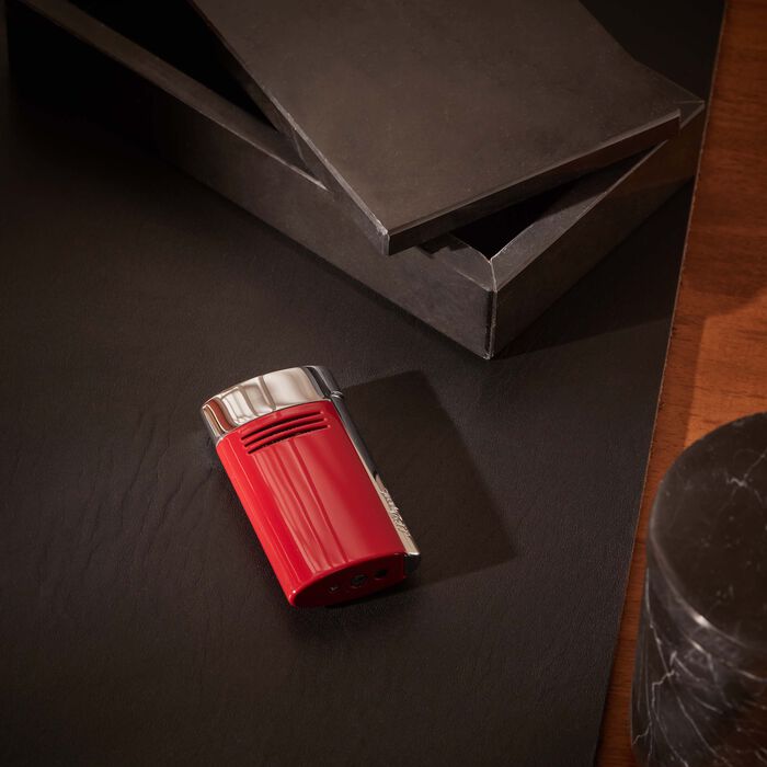 st dupont megajet lighter red
