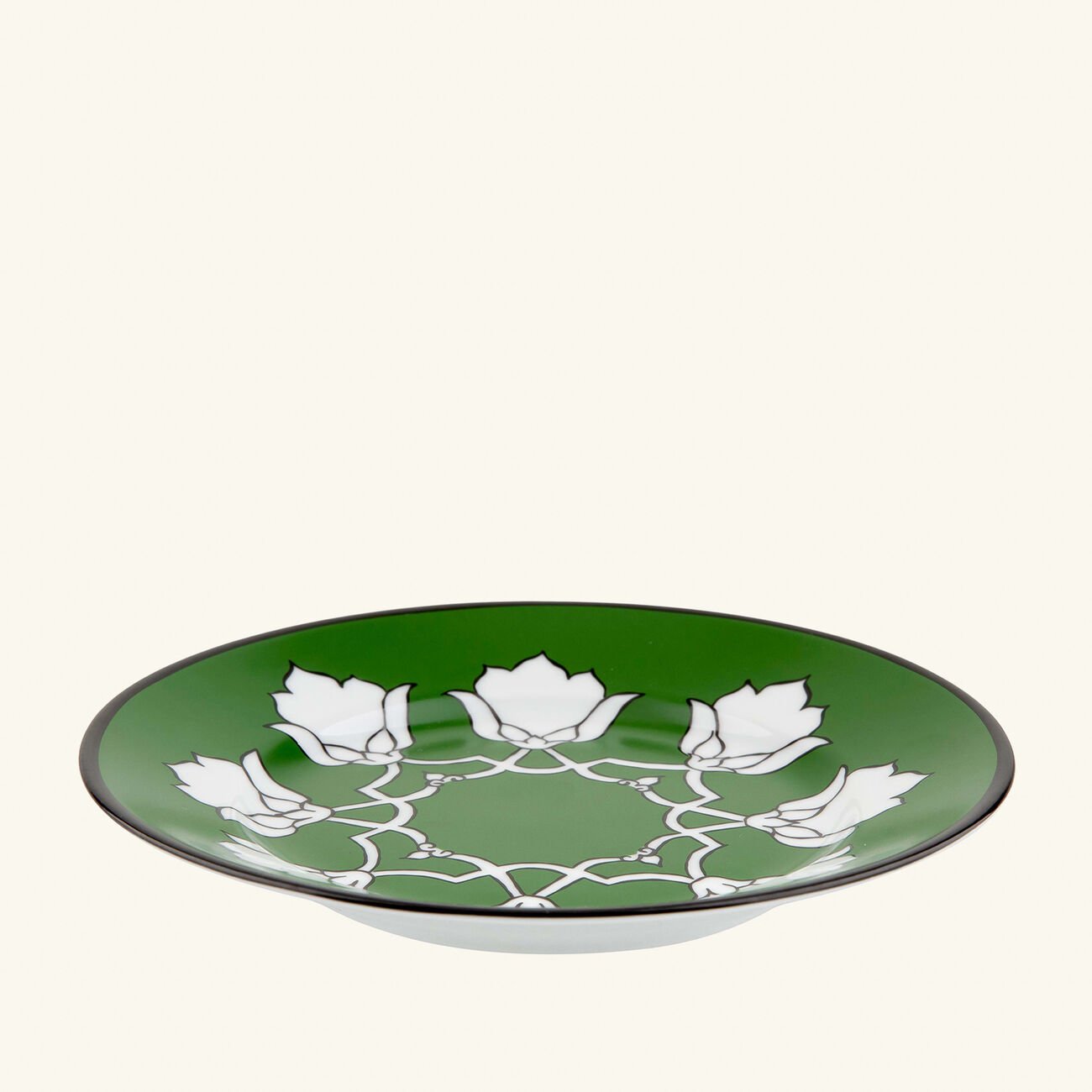 Jaipur Bread Plate Round Green 15cm pinto paris jaipur bread plate round green 15cm