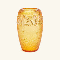 lalique angelic vase large gold limited edition