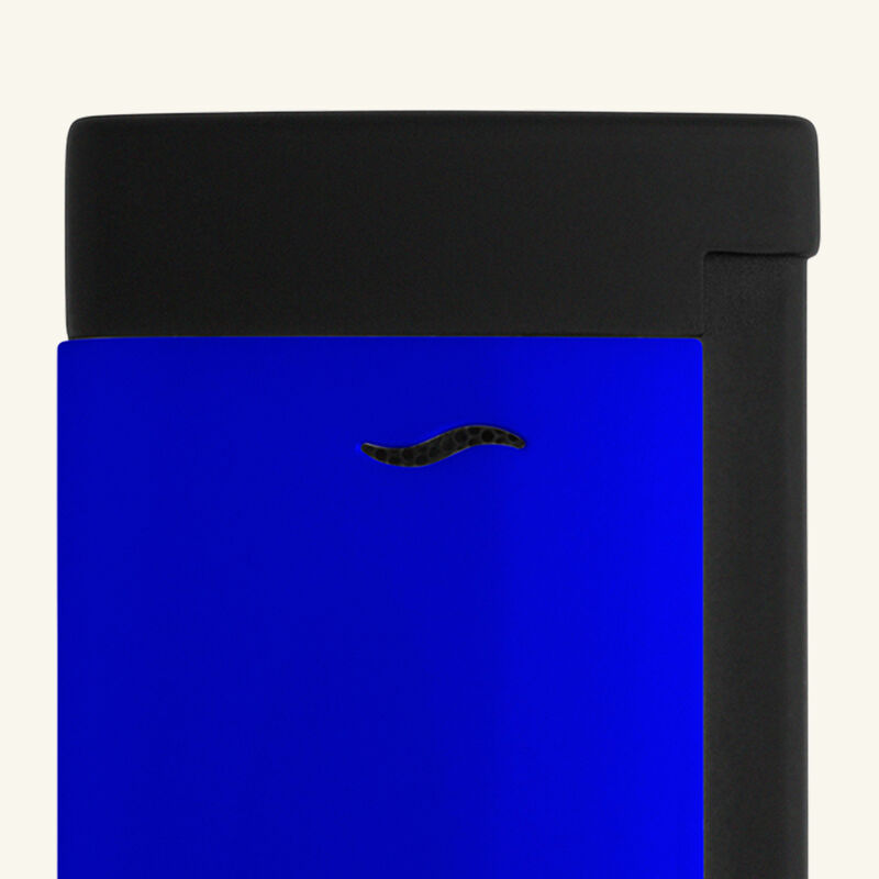 Slim 7 Lighter Neon Blue st dupont slim 7 lighter neon blue