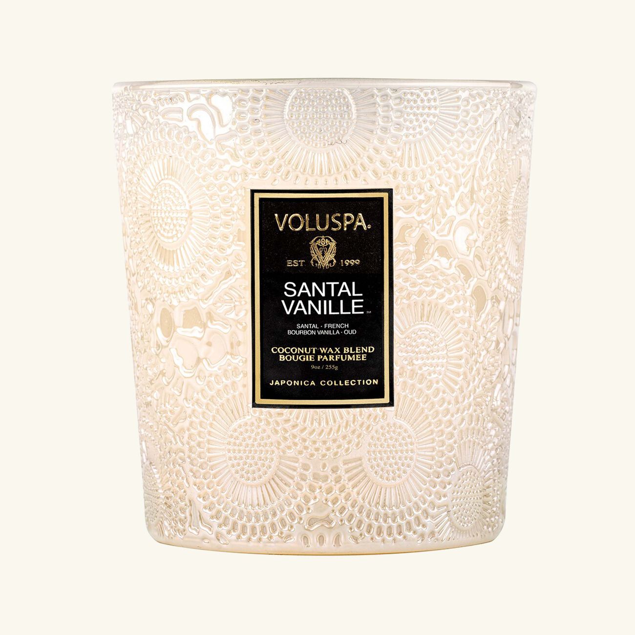 Santal Vanille Candle voluspa santal vanille candle
