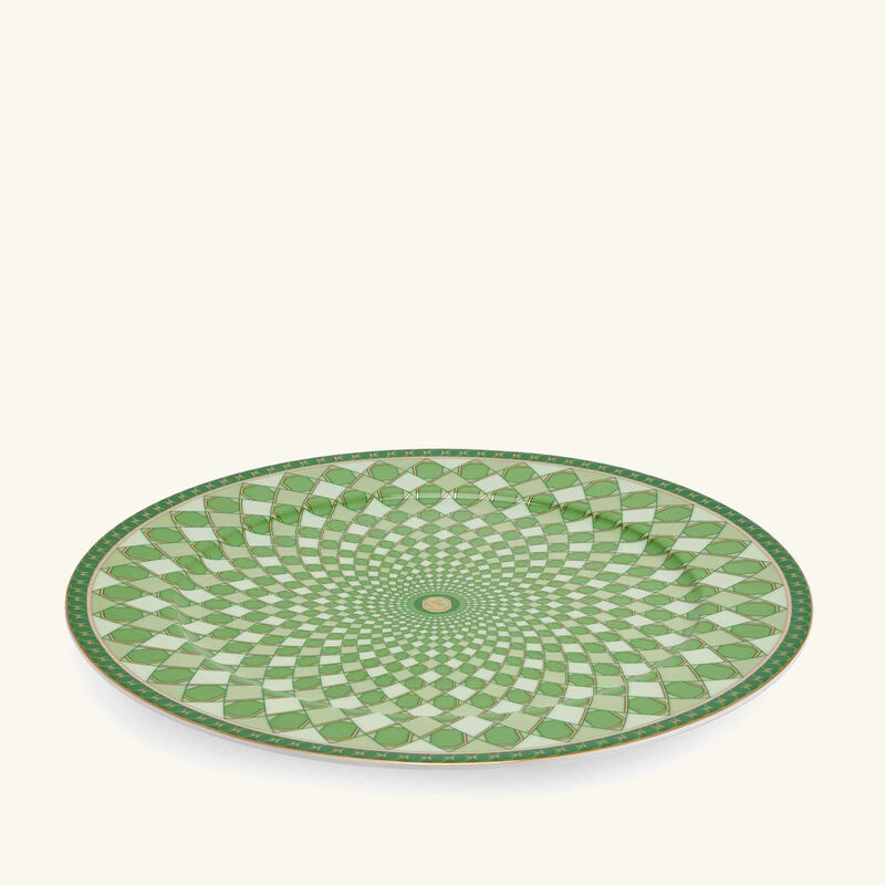 Signum Fern Charger Plate Round Green 33cm rosenthal signum fern charger plate round green 33cm