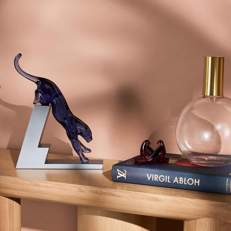 baccarat loving doves figurine mini red