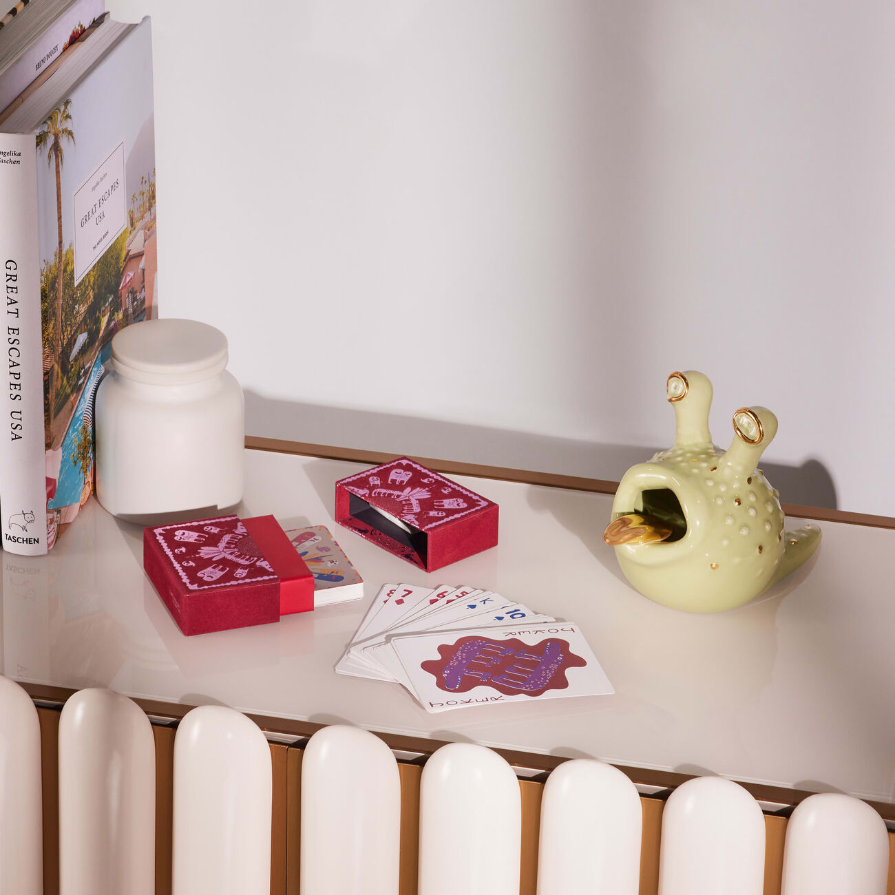 l objet haas ashtray medium green