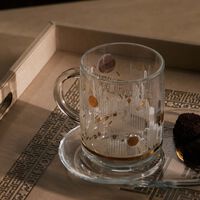 dimlaj hayat mug and saucer gold set of 4