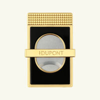 st dupont cigar stand slim cigar cutter gold