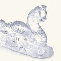 lalique tianlong dragon sculpture small clear