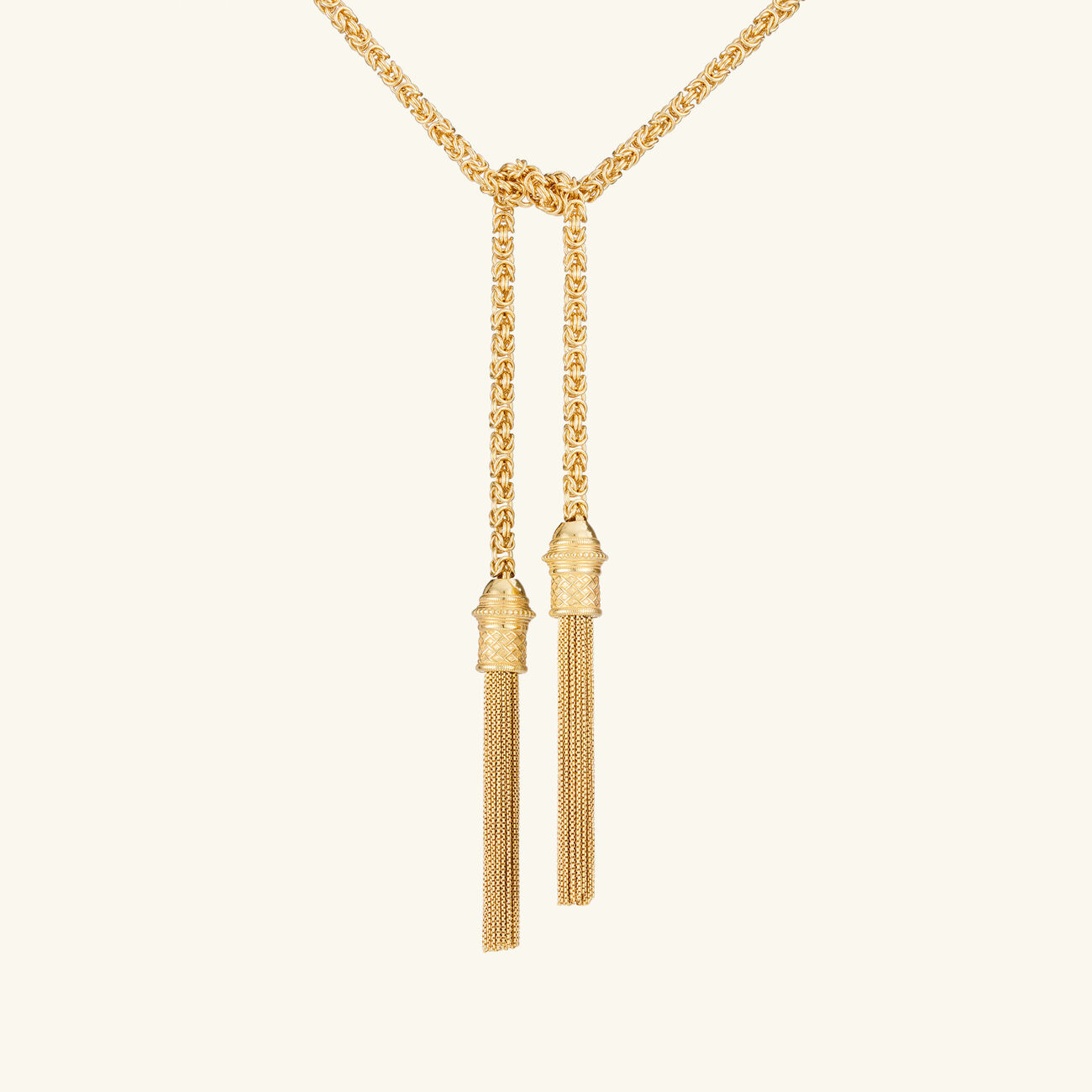 Belt Pompon Necklace Chain Gold Large christofle belt pompon necklace chain gold large