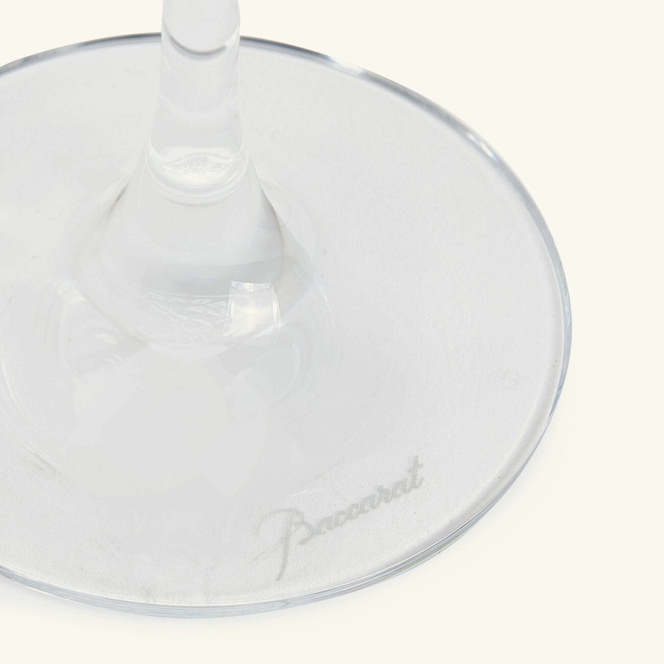 baccarat chateau wine glasses clear set of 2