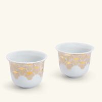 silsal tamrah by razan alazzouni luna arabic coffee cup gold set of 2