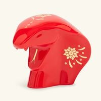 The Snake Sculpture Small Red lladro the snake sculpture small red