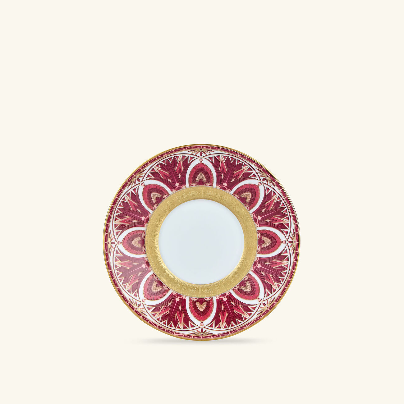 Reves Du Nil Pourpre Coffee Cup & Saucer Red haviland reves du nil pourpre coffee cup saucer red
