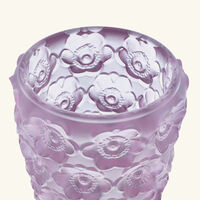 Anemones Votive Mini Pink lalique anemones votive mini pink