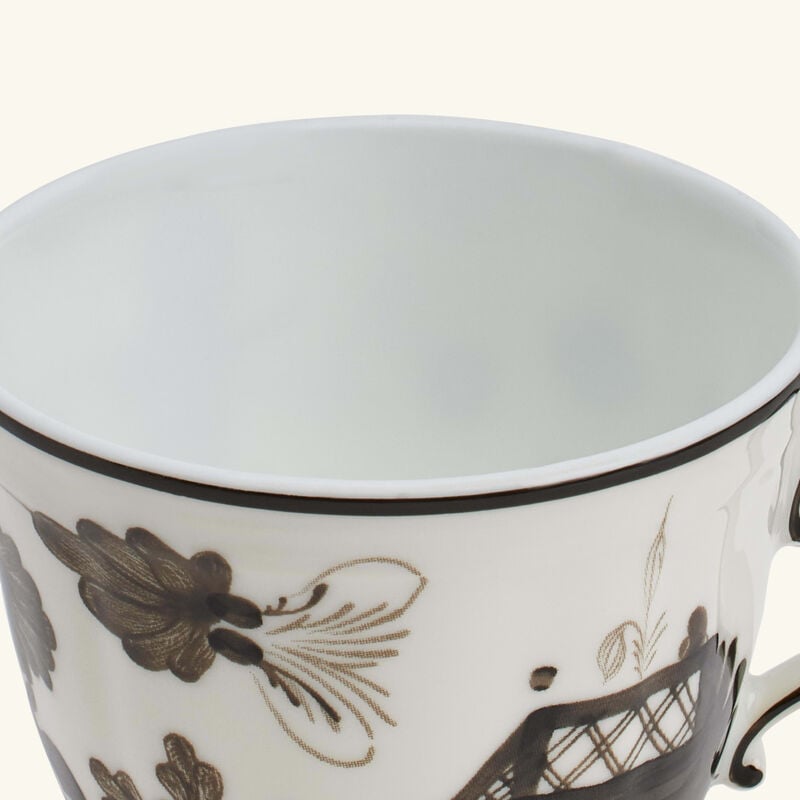 Antico Doccia Coffee Cup Black ginori 1735 antico doccia coffee cup black