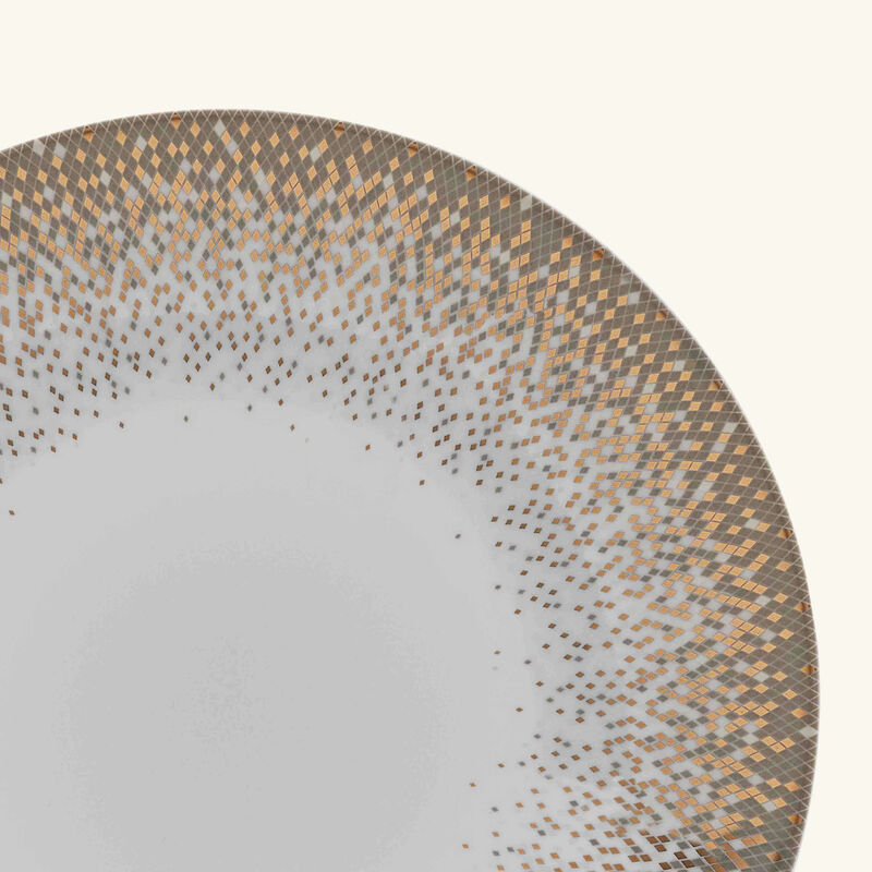 haviland souffle d or dessert plate round gold set of 4