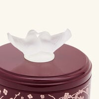 Fleurs De Cerisier Box Burgundy lalique fleurs de cerisier box burgundy
