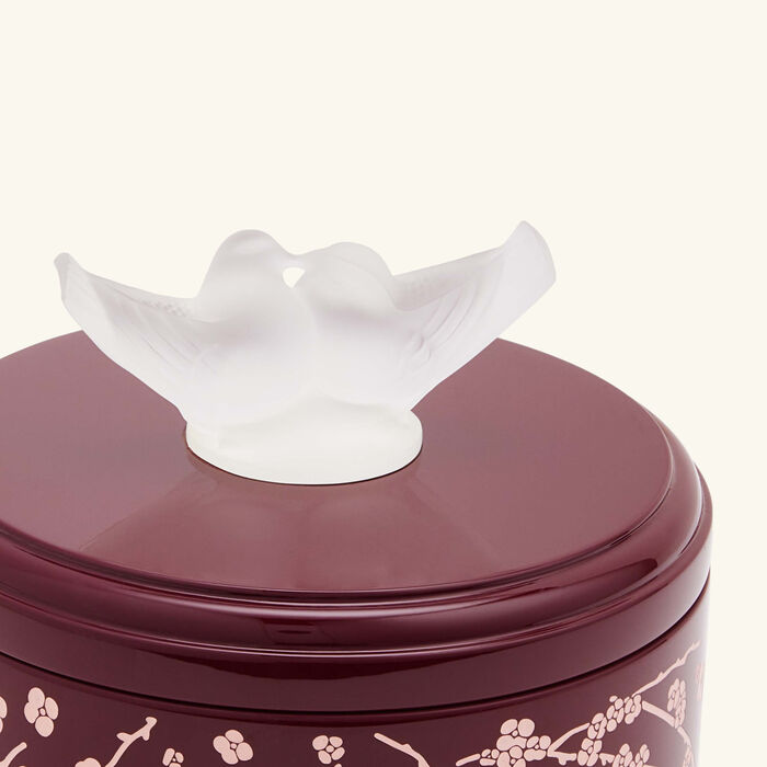 Fleurs De Cerisier Box Burgundy lalique fleurs de cerisier box burgundy