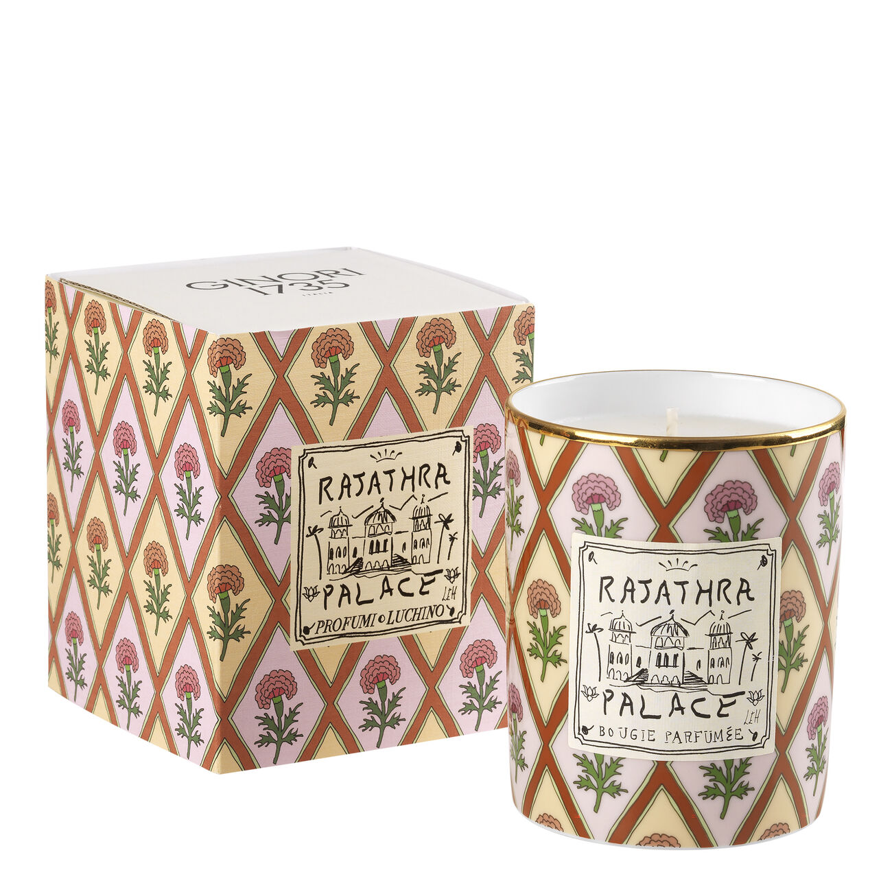 جينوري 1735 شمعة راجاترا بالاس بالحجم العادي