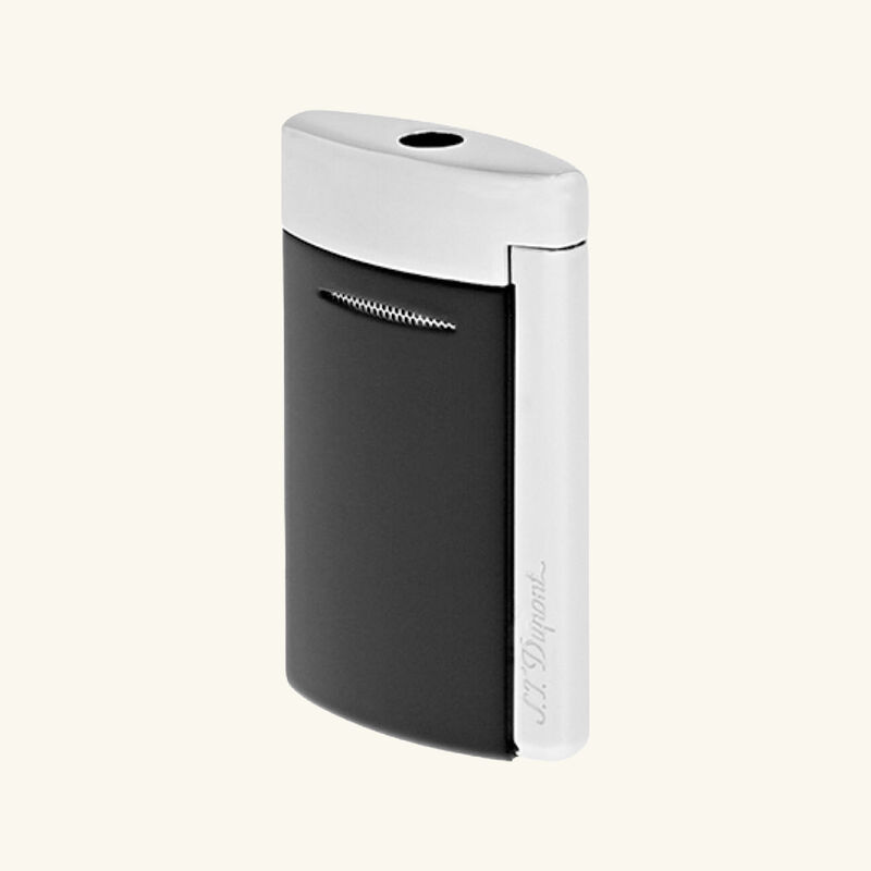 st dupont new minijet lighter matte black
