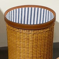 Bailey Waste Bin Brown ralph lauren home bailey waste bin brown