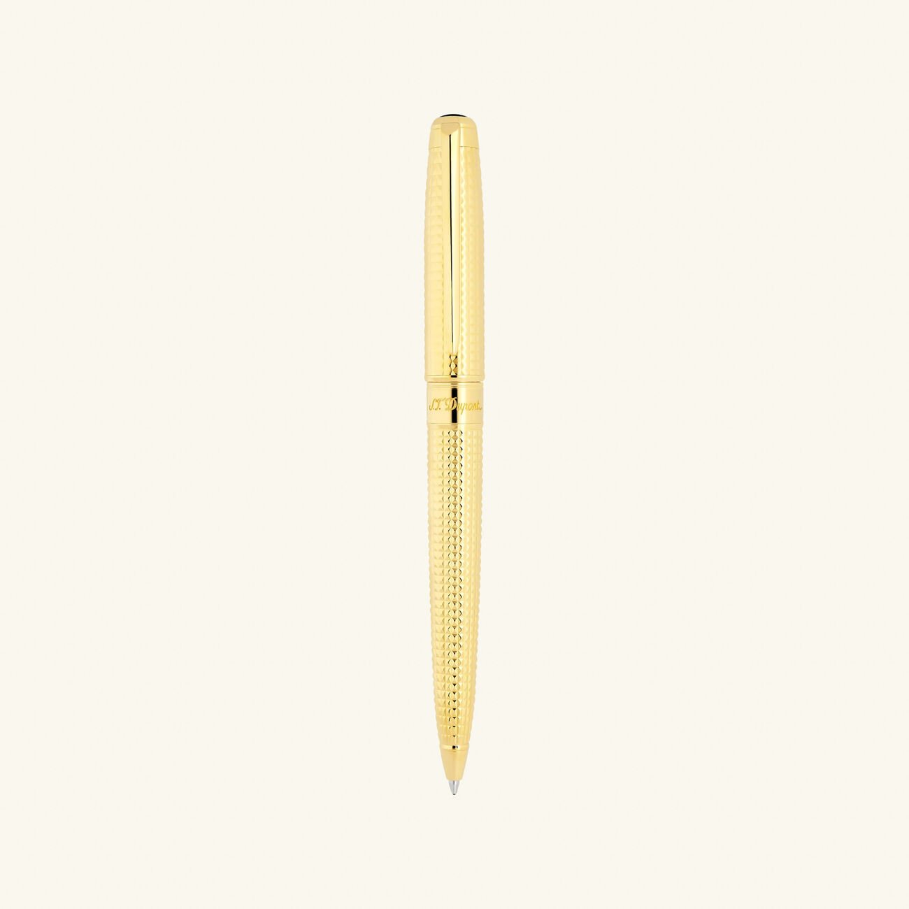 Line D Eternity Ballpoint Pen Gold st dupont line d eternity ballpoint pen gold