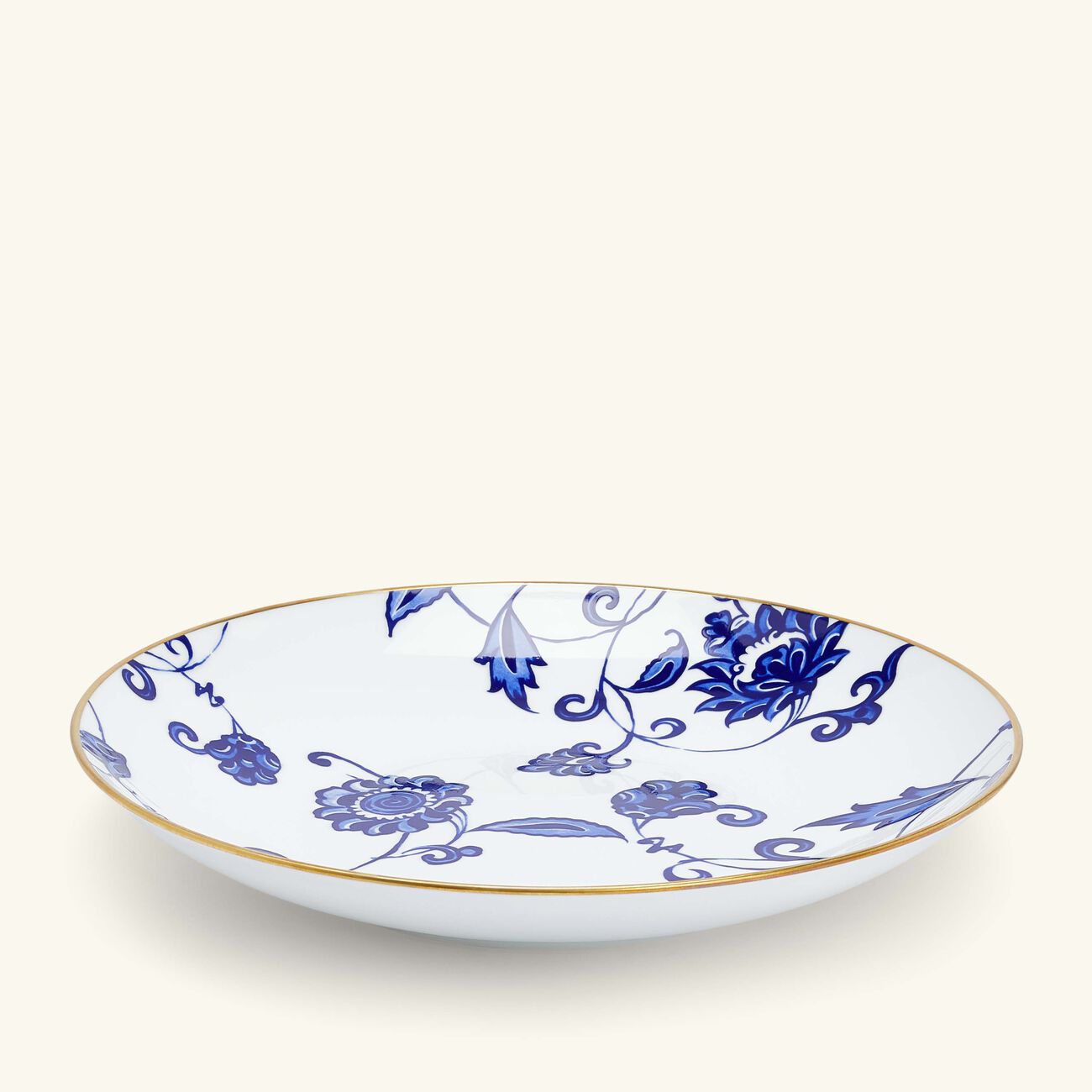 bernardaud prince bleu serving bowl blue 29cm