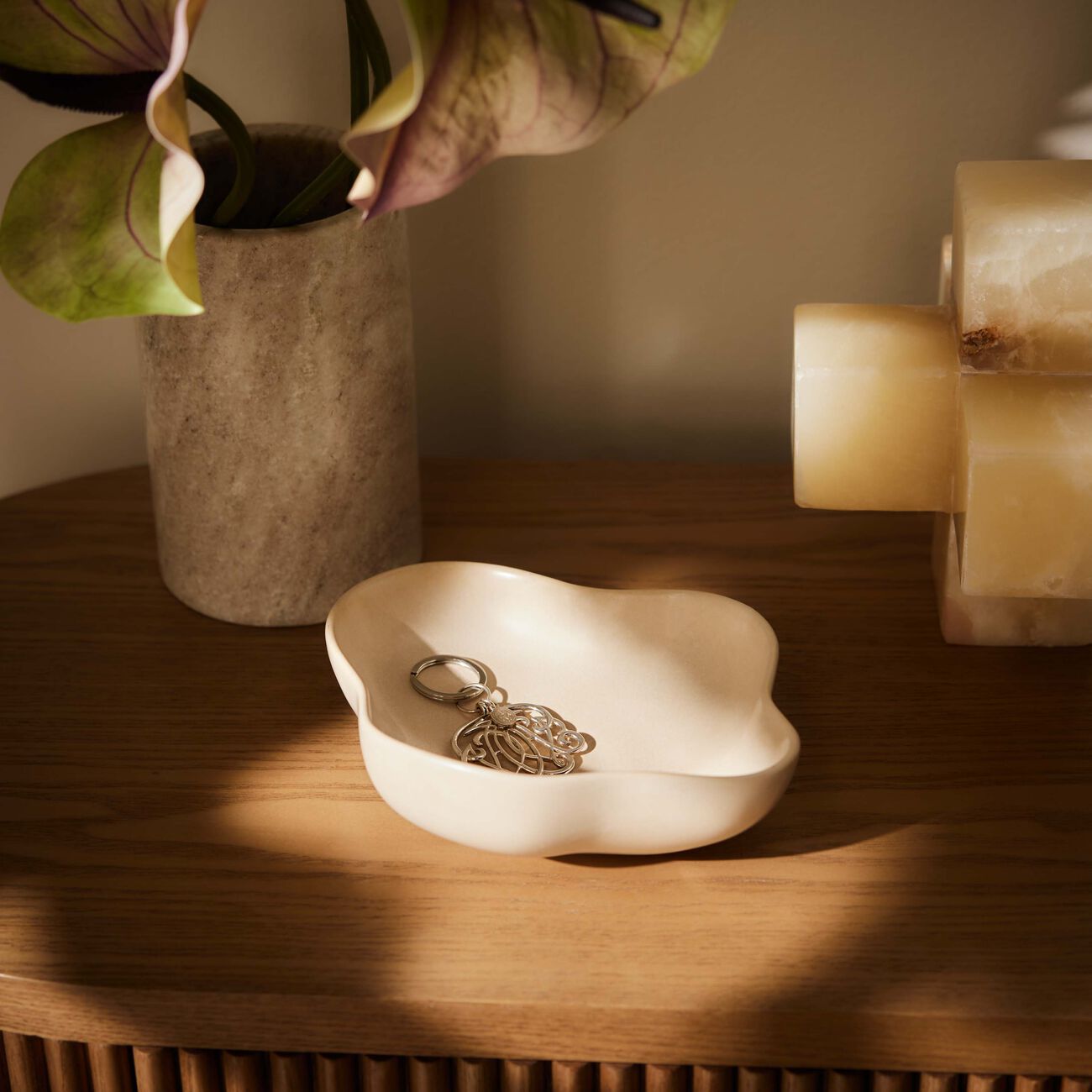 Mavelot AU Key Chain Sterling Silver christofle mavelot au key chain sterling silver