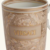 Barocco Haze & Beige Mug Set of 2 versace barocco haze beige mug set of 2