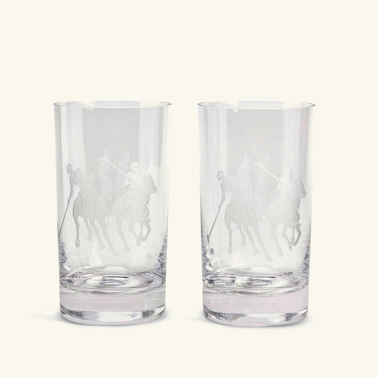 ralph lauren home garrett drinking glass clear set of 2