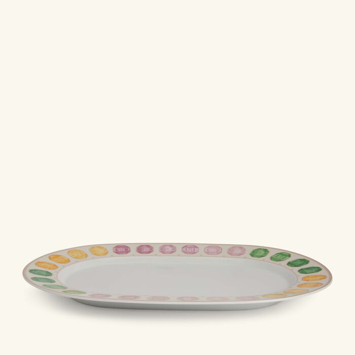 rosenthal idyllia serving platter oval marshmallow 40 cm