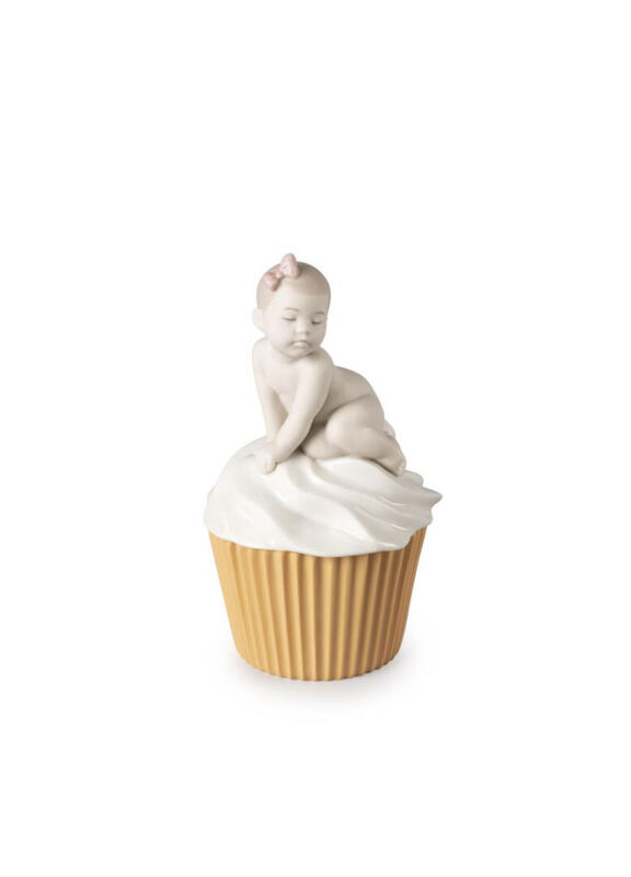 My Sweet Cupcake. Girl Figurine, large